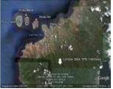 Gambar 1. Lokasi Gili Matra 
