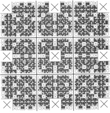 Figure 4.19Mystery pattern by Patrick Grim and Paul St. Denis.