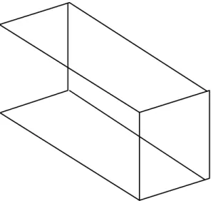 Gambar  di  atas  proyeksi  isometris  sebuah  kotak  kecilyang    bagian  atasnya  terbuka