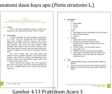 Gambar 4.13 Praktikum Acara 3 