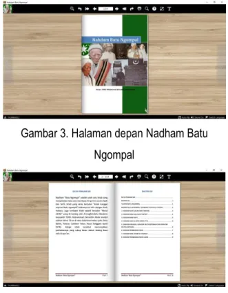 Gambar 2. Ikon e-book Nadham Batu Ngompal 