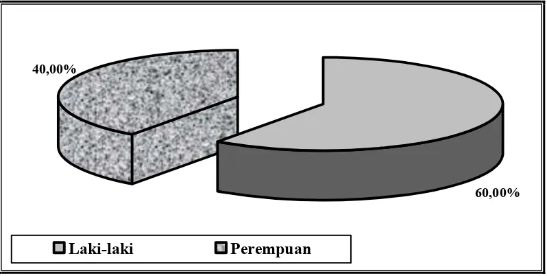 Gambar 3.1: Contoh Diagram Lingkaran Komposisi Responden  