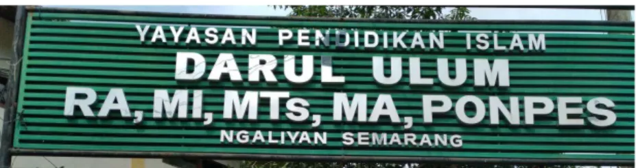 Gambar 1.3 : Gedung MI Darul Ulum Semarang 