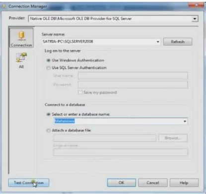 Gambar 4.6  Connection Manager 
