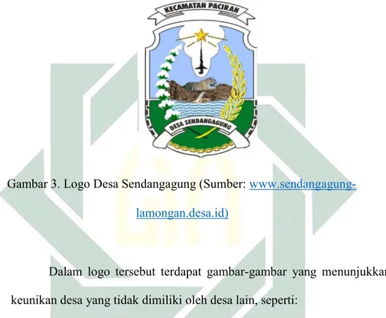 Gambar 3. Logo Desa Sendangagung (Sumber:  www.sendangagung-  lamongan.desa.id) 