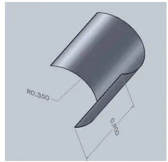 Gambar 6 Desain konstruksi cakram rotor (a) dan magnet permanen (b) 