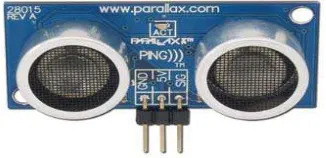 Gambar 2.3 Sensor Jarak Ultrasonik Ping 