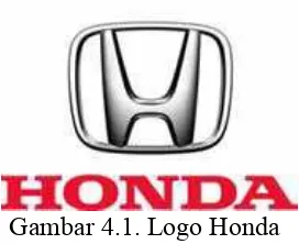 Gambar 4.1. Logo Honda  