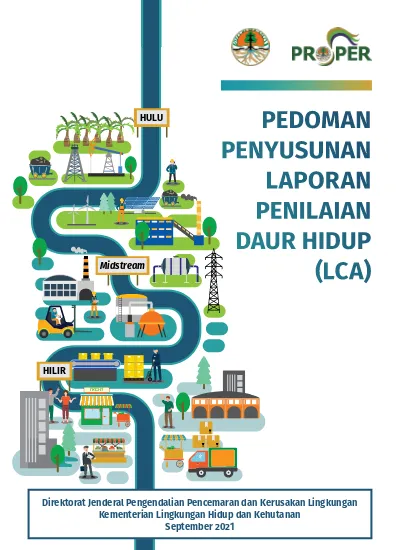 PEDOMAN PENYUSUNAN LAPORAN PENILAIAN DAUR HIDUP (LCA)