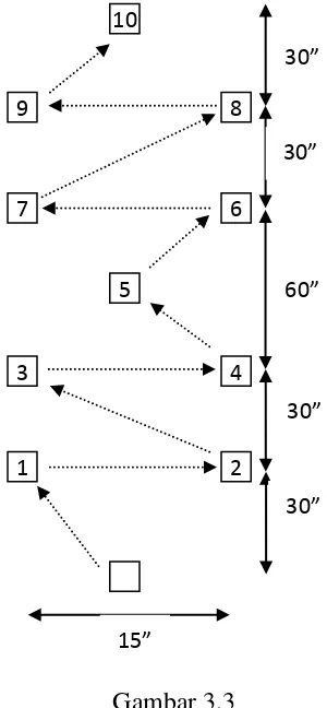 Gambar 3.3 Dynamic Test Of Positional Balance 