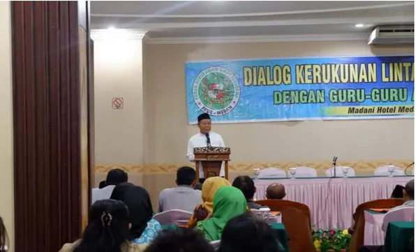 Gambar 3. Dialog Kerukunan Guru-Guru Agama 