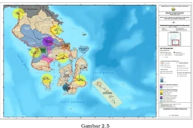 Gambar 2.5  Peta Kawasan Strategis RTRW Provinsi Sulawesi Tenggara