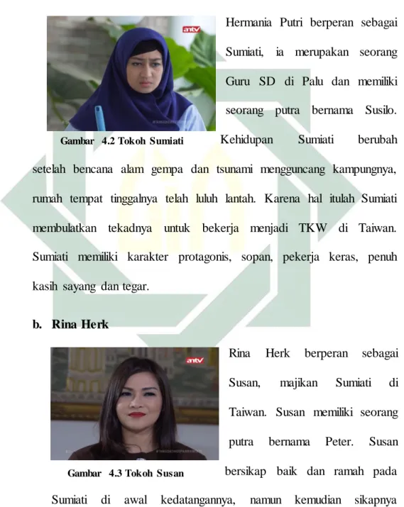 Gambar  4.2 Tokoh  Sumiati 