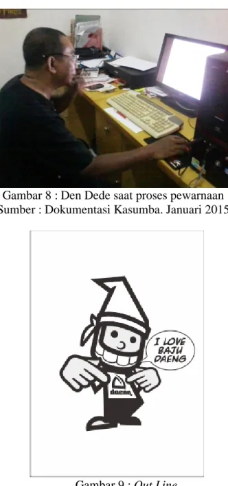 Gambar 9 : Out Line 