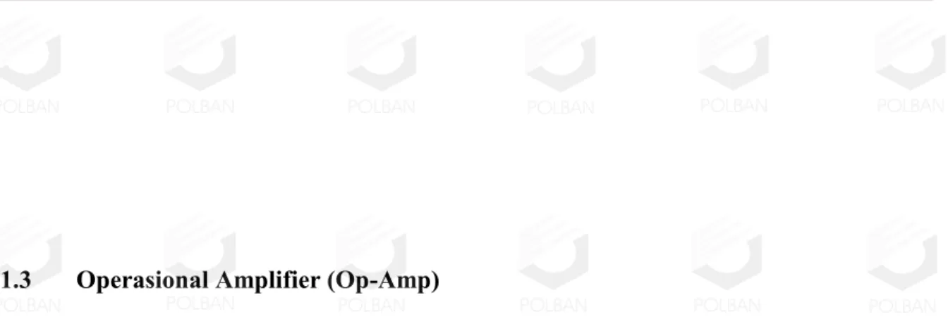 Gambar 2.10 Diagram Skematik Operational Amplifier 