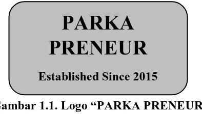 Gambar 1.1. Logo “PARKA PRENEUR” 