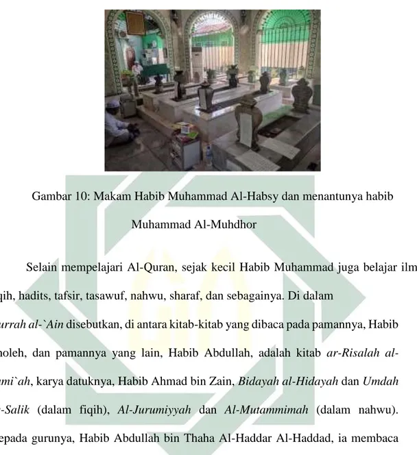 Gambar 10: Makam Habib Muhammad Al-Habsy dan menantunya habib   Muhammad Al-Muhdhor  