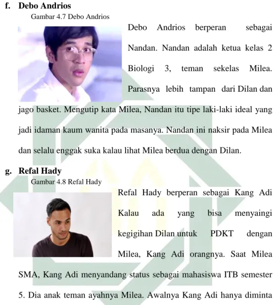 Gambar 4.7 Debo Andrios 