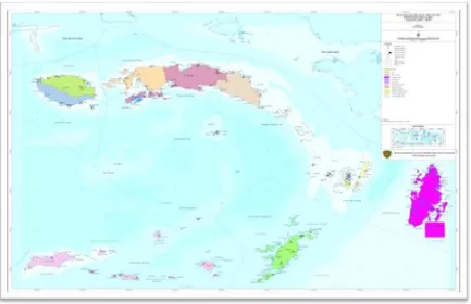 Gambar. 2.1. Peta Administrasi Provinsi Maluku 