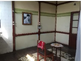 Gambar 9 Kondisi Kamar Soekarno di Museum Asi Mbojo 
