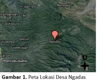 Gambar 1. Peta Lokasi Desa Ngadas 