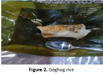 Figure 2. Geghog rice 