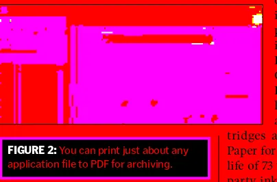 FIGURE 2: You can print just about any