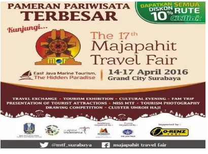 Figure 5. Majapahit Travel Fair Supported by Private 