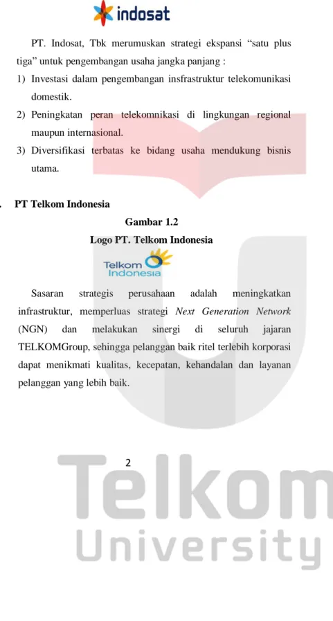 Gambar 1.1  Logo PT. Indosat, Tbk 