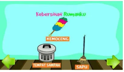 Gambar 17. Scene Kebersihan Rumahku