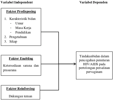 Gambar 2.2 Kerangka Konsep Penelitian 