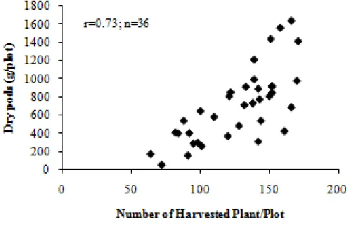 Table 3. Effect of variety and amelioration on yield and yield components of groundnut on saline soil inTuban.