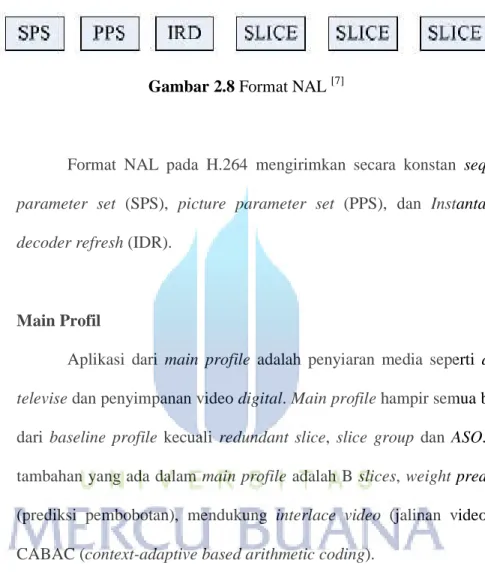 Gambar 2.8 Format NAL  [7] 