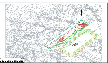 Gambar 2. Desain Ouput Slope/W Overall Slope Untuk Timbunan 1:3  