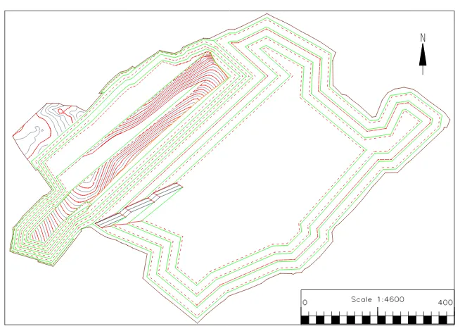 Gambar 6. Peta Sequence III Penimbunan Pit Keluang  