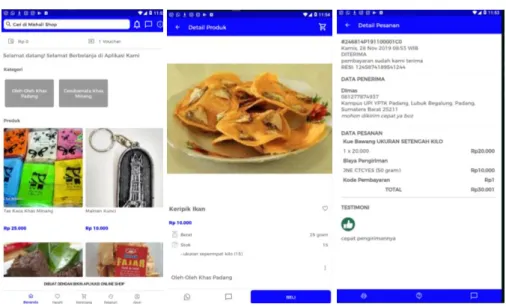 Gambar 3. Menu Pembeli    