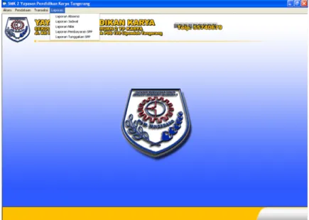 Gambar 4.67 User Interface Menu Laporan 