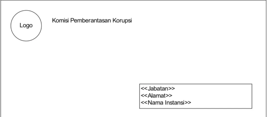 Gambar 3.8 Rancangan Surat Keluar 3.7 Cara  Menjalankan  Program