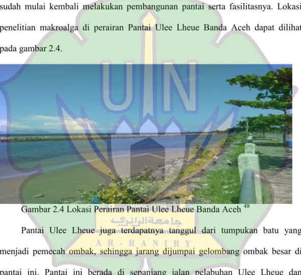 Gambar 2.4 Lokasi Perairan Pantai Ulee Lheue Banda Aceh  48
