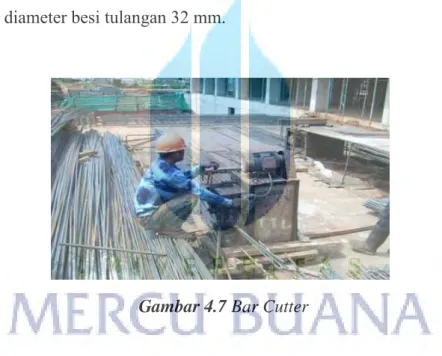 Gambar 4.7 Bar Cutter