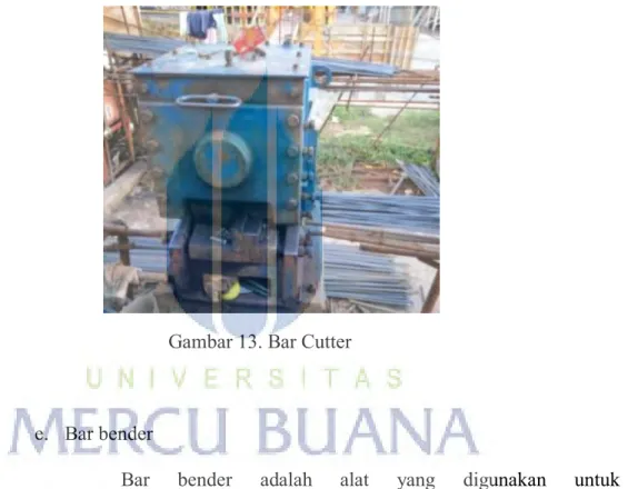 Gambar 13. Bar Cutter 