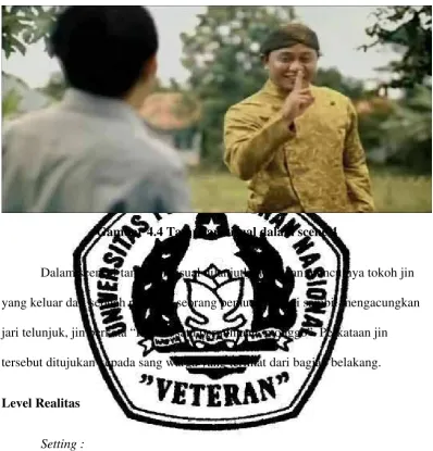 Gambar 4.4 Tampilan visual dalam scene 4 
