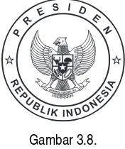 Gambar 3.8.Cap Segel untuk Presiden RI                                    