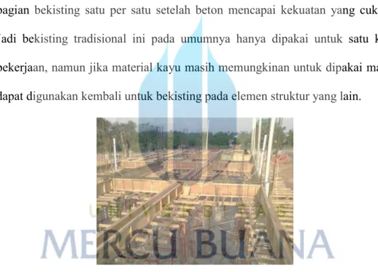Gambar 7.1 Bekisting Konvensional 