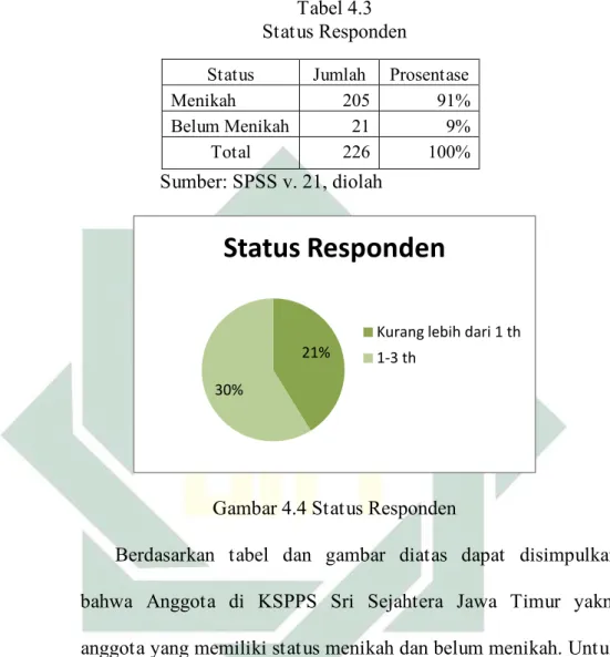 Gambar 4.4 Status Responden 