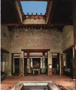 Gambar 4. Atrium dan Impluvium Sumber: http://www. wikimedia.comGambar 3. Clerestory Cathedral Rheims