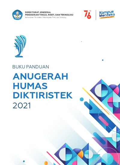 Buku Panduan Anugerah Humas Diktiristek 2021