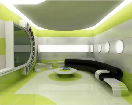 Gambar 2 visual konsep fun futuristic (sumber : distroarchitecture.com) 