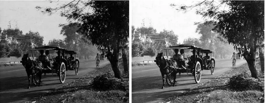 Gambar di sebelah kiri yang dihilangkan latar belakangnya membutuhkan waktu kurang dari sepuluh menituntuk menghasilkan gambar yang diinginkan (kanan).