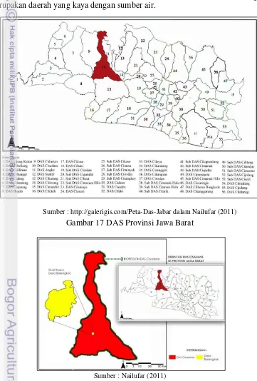 Gambar 17 DAS Provinsi Jawa Barat 